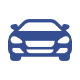 Private Car Blue Icon